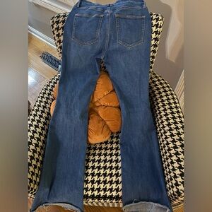 Good American Dark Blue Bootcut Jeans Sz 6